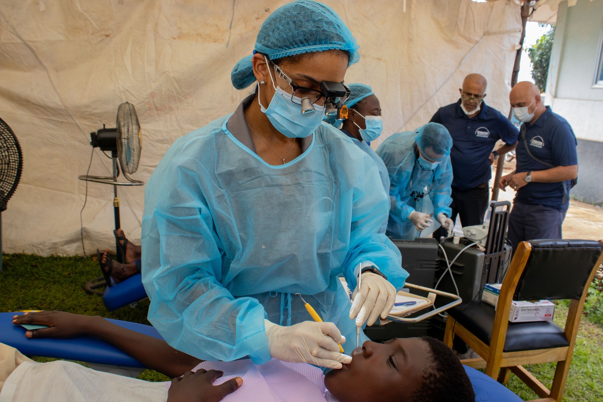 <p>Operation International Dental Mission in session</p>